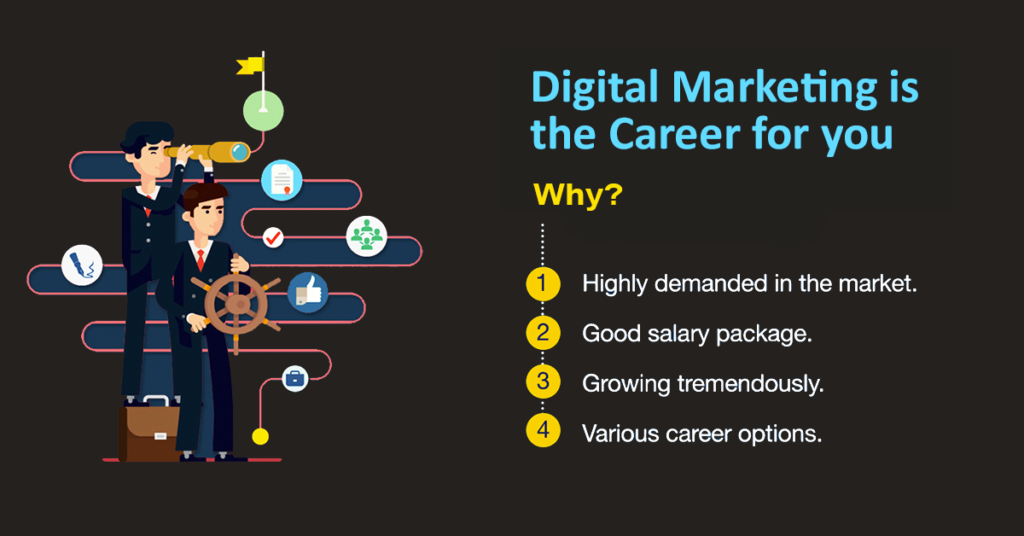 why a choose a career in digital marketing